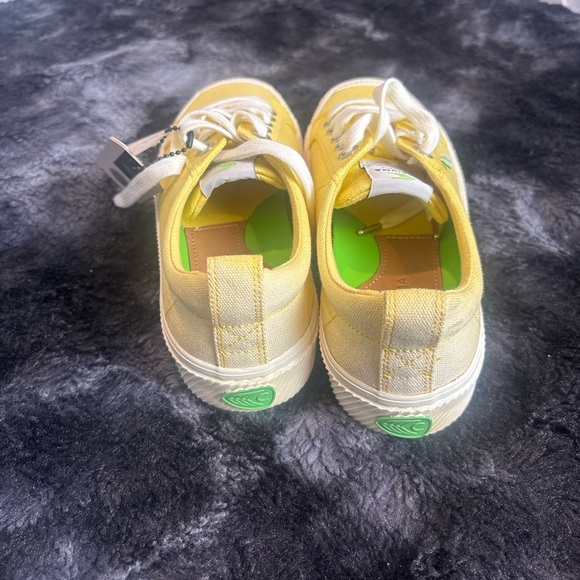 Cariuma Yellow Canvas Sneakers - Picture 3 of 8